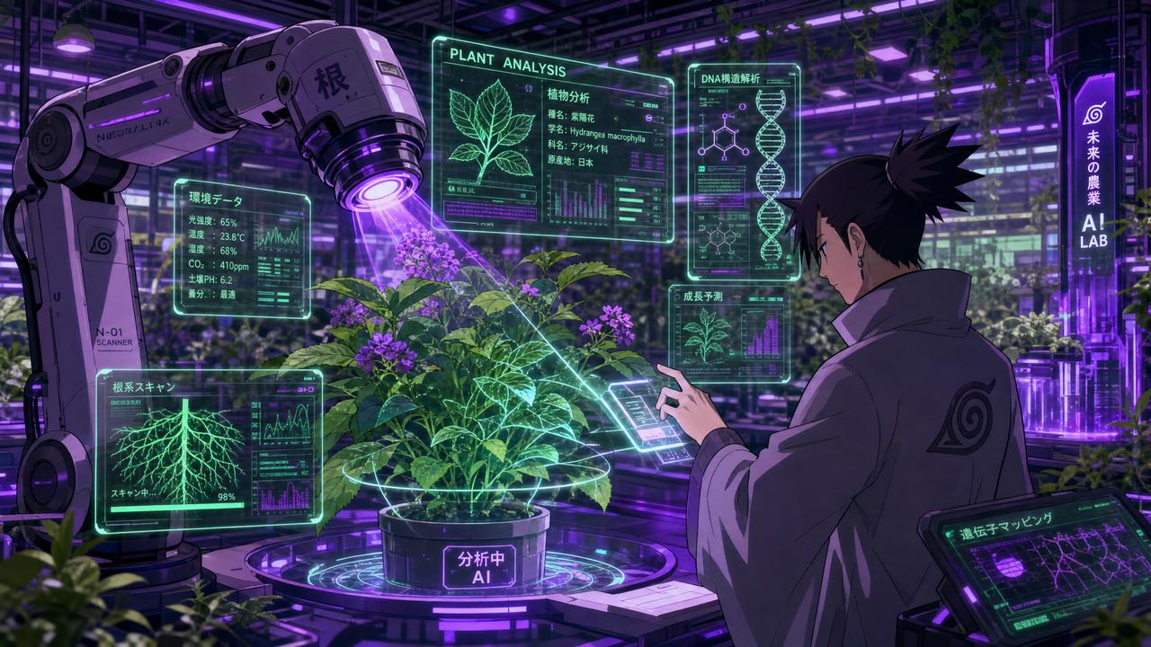 小欣奈AI识别10000种植物 - 植物视频展示